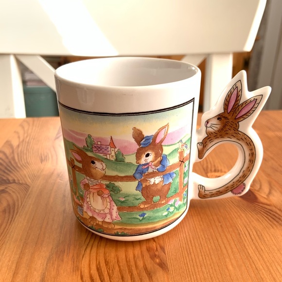 Vintage Peter Rabbit Mug / Beatrix Potter Mug. - Picture 11 of 17
